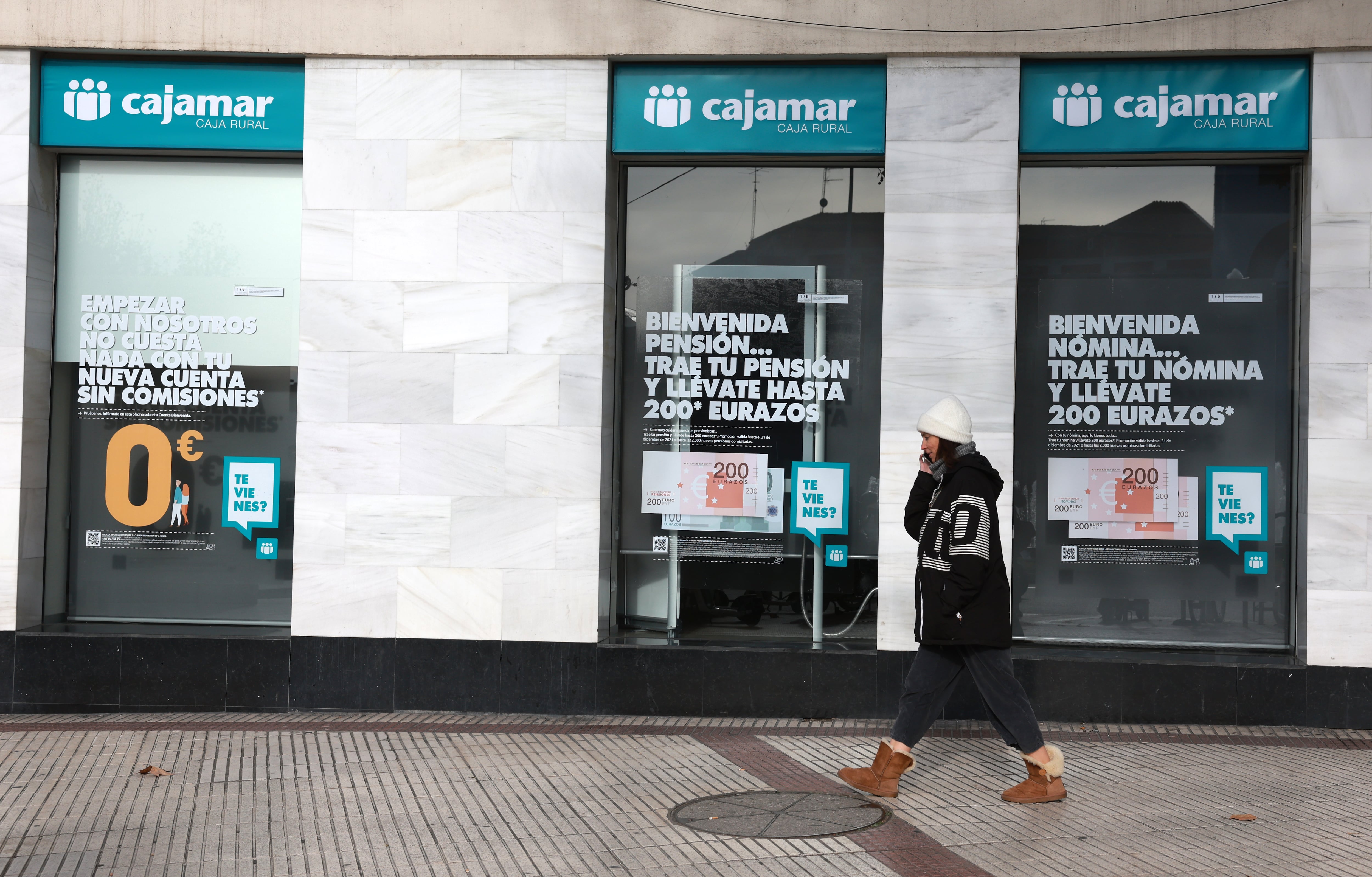 Sucursal de Cajamar en Madrid.
