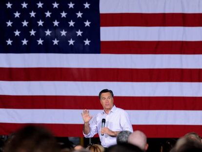 Romney hace campaña en Ohio.