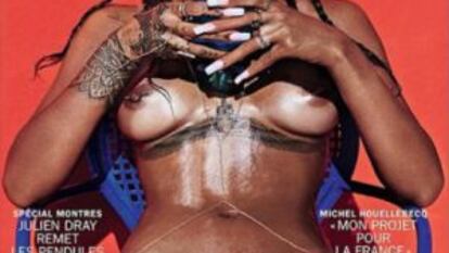 Rihanna tuitea sus fotos más eróticas