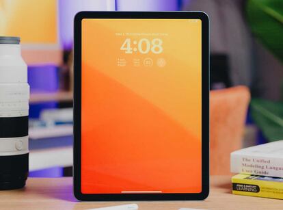 Pantalla de un tablet iPad de Apple