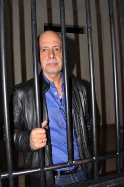 Carlos Chavez, en prisión este martes en Santa Cruz, Bolivia.