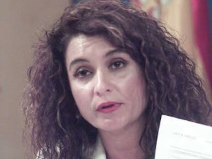 La consejera de Salud, María Jesús Montero.