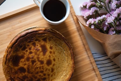 Tarta de queso de Luna y Wanda.