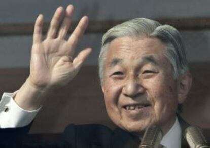 El emperador de Japón, Akihito.