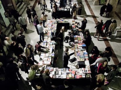 Asistentes al Festival E&ntilde;e, en una edici&oacute;n anterior, en el C&iacute;rculo de Bellas Artes.