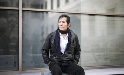 El filósofo coreano Byung-Chul Han, en Barcelona en 2018.