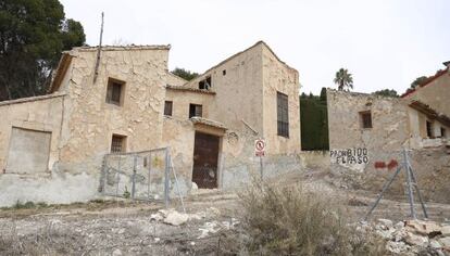 Estado actual de la finca El Poblet