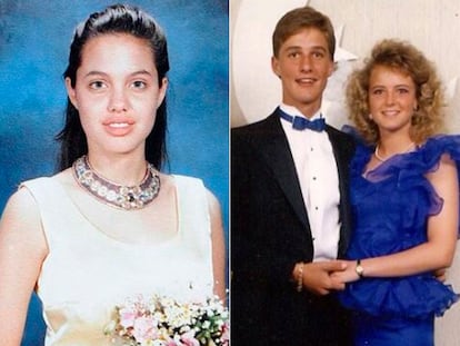¿Los reconoces? Así vistieron los famosos en el baile de instituto