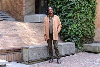 Wooldy Edson Louidor, profesor de filosofía y migraciones en la universidad Javeriana de Bogotá, Colombia. 