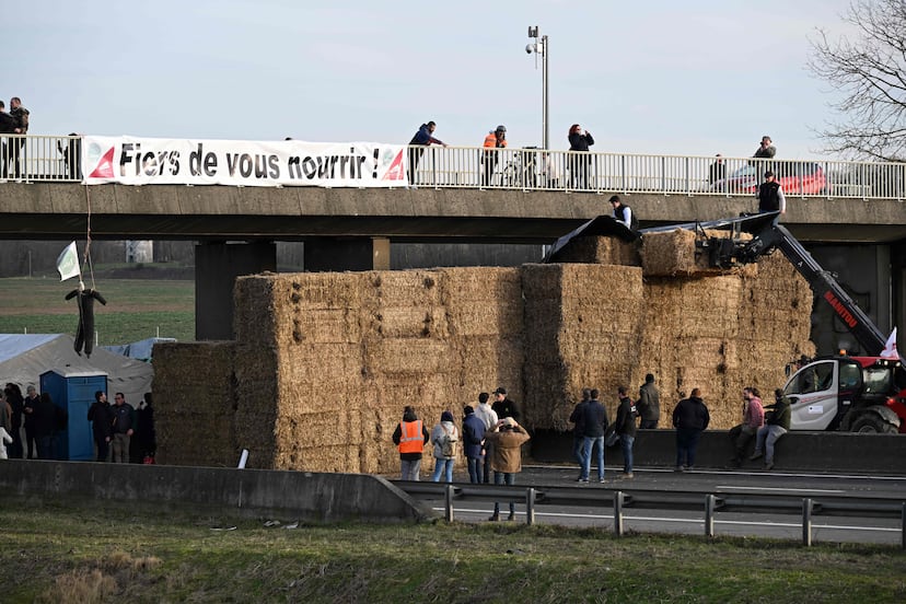 Las protestas de los agricultores franceses y su intención de bloquear
