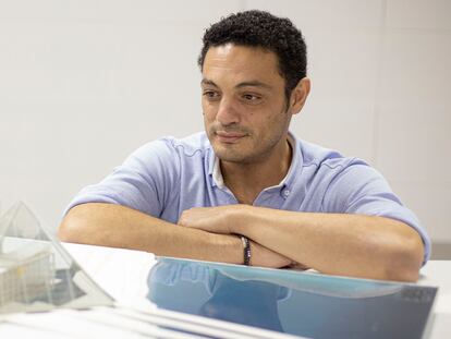Mohamed Alí, en las oficinas de su constructora, el pasado octubre en la provincia de Barcelona.
