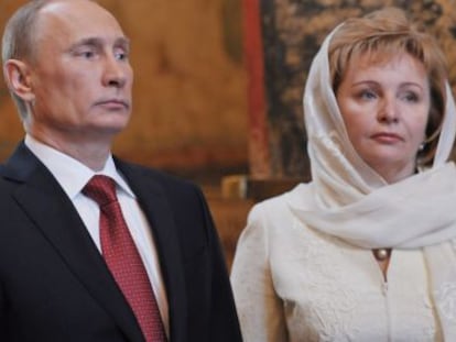 Vladimir Putin, con Lyudmila, la que ha sido su esposa.