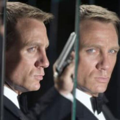El actor Daniel Craig en su papel de James Bond