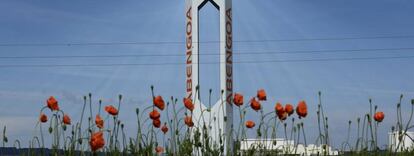 Instalaciones termosolares de Abengoa en Sevilla.