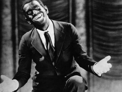 Fotograma do filme 'O cantor de jazz' (1927).