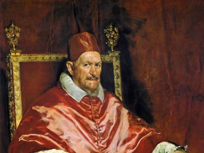 'Retrato del papa Inocencio X', de Diego de Velázquez.