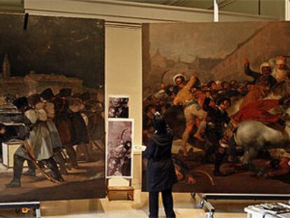 Las viejas heridas de guerra  de Goya cicatrizan en el Prado