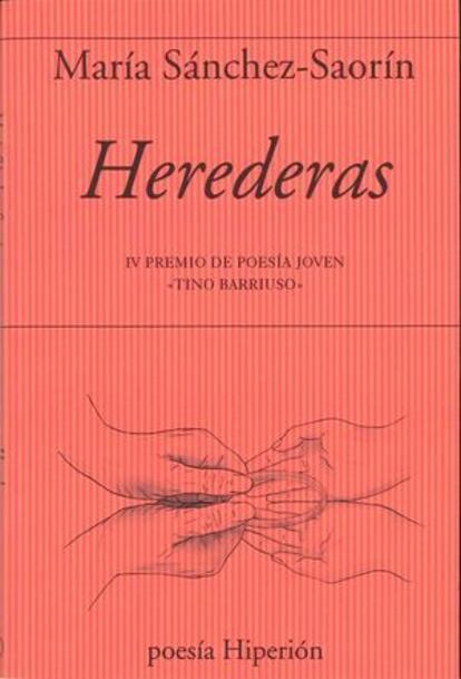 portada libro 'Herederas', MARÍA SÁNCHEZ-SAORÍN. EDITORIAL HIPERIÓN