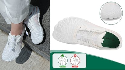 Estas zapatillas barefoot para mujer Saguaro son las más vendidas en Amazon.