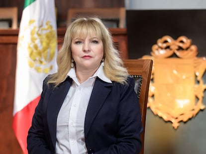 La alcaldesa de Cotija, Yolanda Sánchez, en una imagen de sus redes sociales.