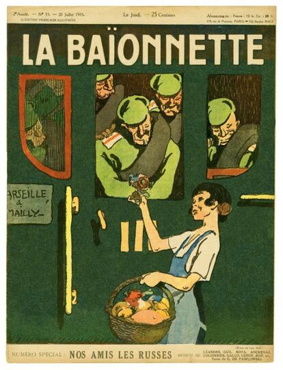No solo de Jacques Tardi vive Angouleme. 'Gus Bofa, l’adieu aux armes' rinde homenaje "no muy conocido", como reconoce el propio festival de cómic francés, pero de "enorme talento". Además, Bofa vivió el conflicto, ya que nació en 1883 y murió en 1968.