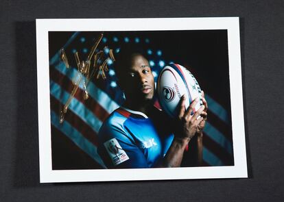 Carlin Isles, de la selección de rugby.