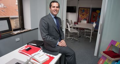 Gonzalo Brujó en su despacho.