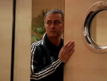 Mourinho, tras una rueda de prensa