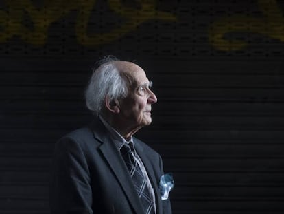 Zygmunt Bauman, sociólogo, filósofo y ensayista polaco, en Burgos en 2015.