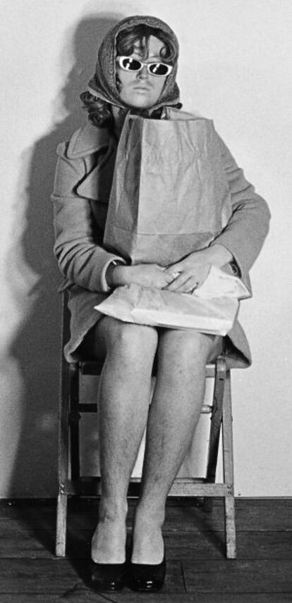 "Untitled" (1976), obra de la artista Cindy Sherman.