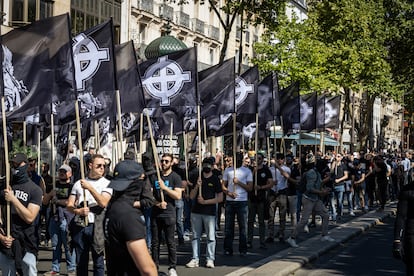 Marcha neofascista en París el pasado 10 de mayo