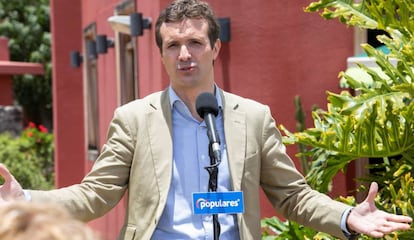 Pablo Casado, presidente del PP