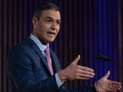 El Presidente de Gobierno, Pedro Sánchez. 