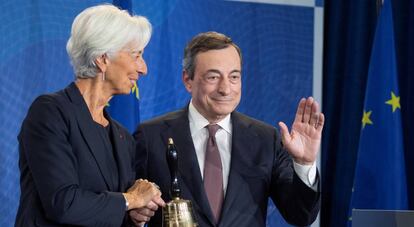 Christine Lagarde toma el relevo de la presidencia del BCE de Mario Draghi 