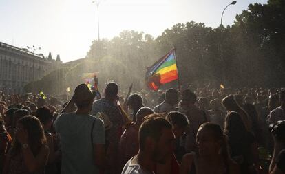 Celebración del Orgullo Gay en Madrid.