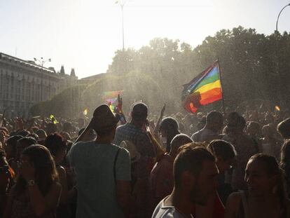 Celebración del Orgullo Gay en Madrid.