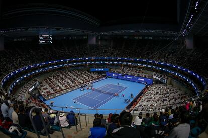 Panorámica del Centro Nacional de Tenis de Pekín.