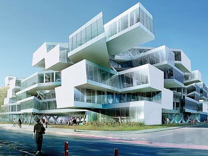 Actelion Business Center en Allschwil (Suiza), del estudio Herzog & De Meuron