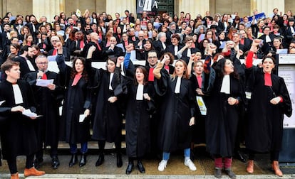 Protesta de abogados el 17 de enero en Burdeos