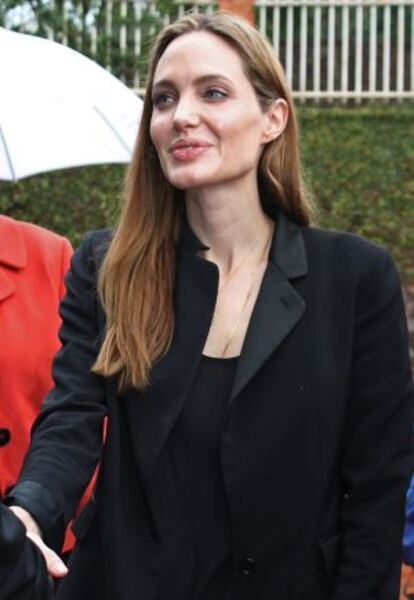 Angelina Jolie, el 26 de marzo de 2013. 