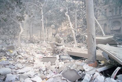 Estatua, Nueva York, 11 de septiembre de 2001