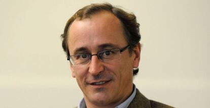 El presidente del PP de Álava, Alfonso Alonso.