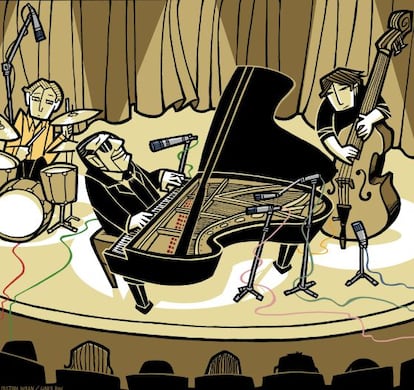 Viñeta del nuevo álbum de Cristina Durán y Miguel Ángel Giner.