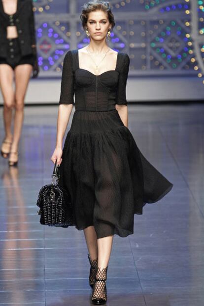 Desfile de Dolce&Gabbana  en Milán.