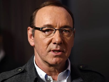 El actor Kevin Spacey el pasado mes de abril en California.