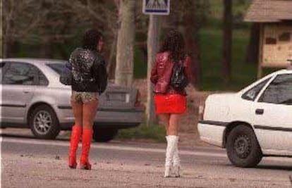 Dos mujeres ejercían la prostitución, el pasado sábado, en la Casa de Campo.