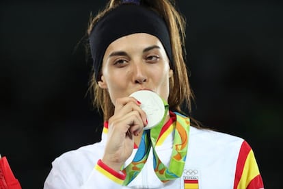 Eva Calvo Gomez logró la plata en la categoría de -57kg en Taekwondo