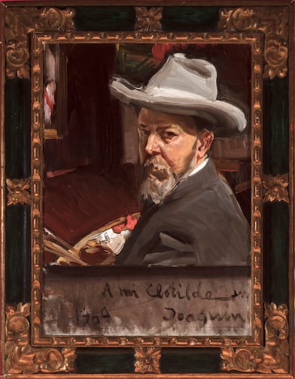 Autorretrato (1909). Sorolla.