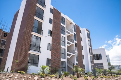 Construcción de departamentos dentro del programa Vivienda Para el Bienestar, en Morelos.