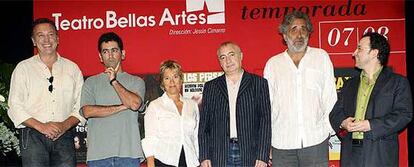 Los directores Vicente Genovés, Tamzin Townsend y Jorge Eines presentan la nueva temporada del Bellas Artes.